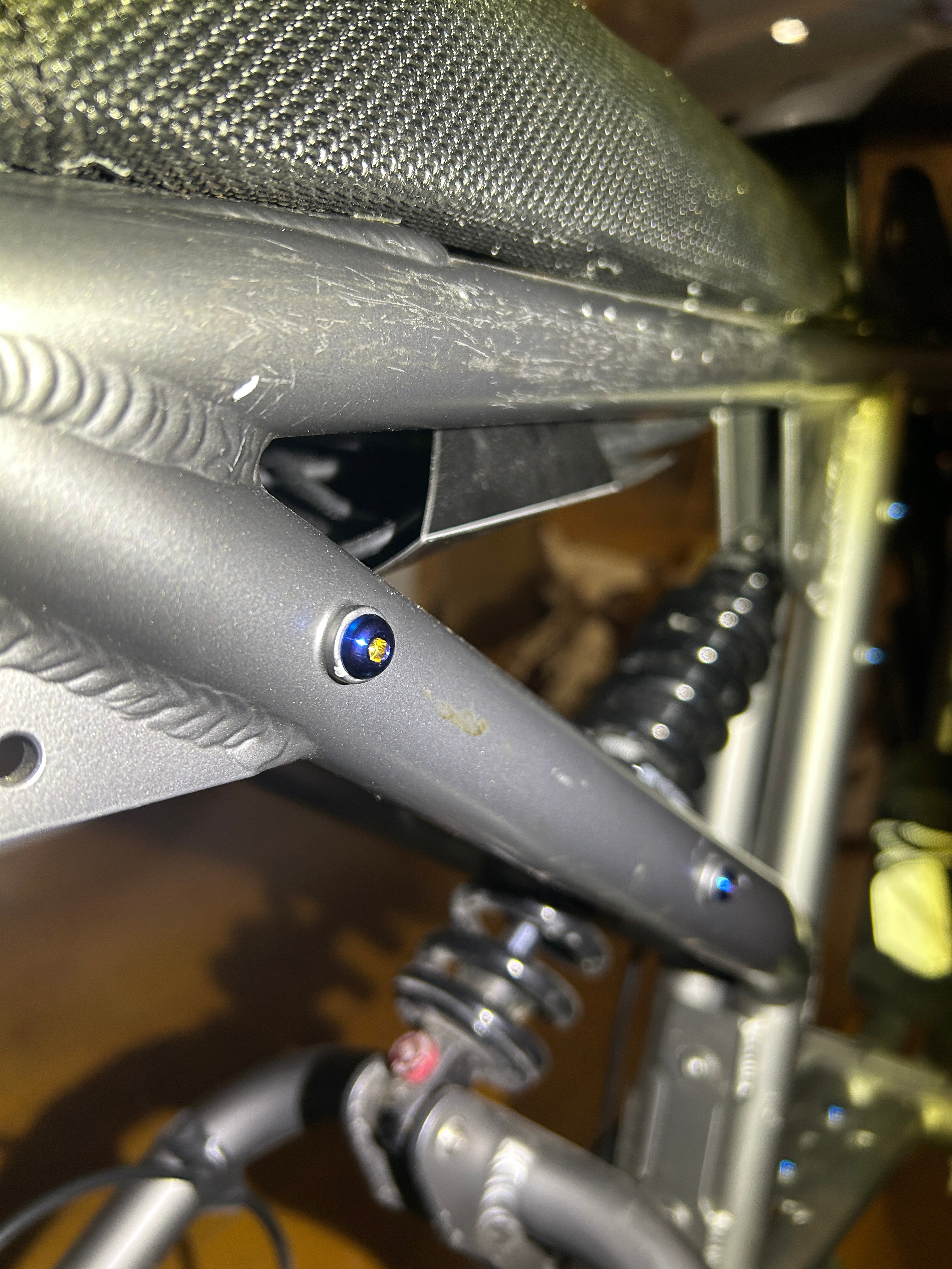 Titanium Super73 Frame Bolts (Button Head)