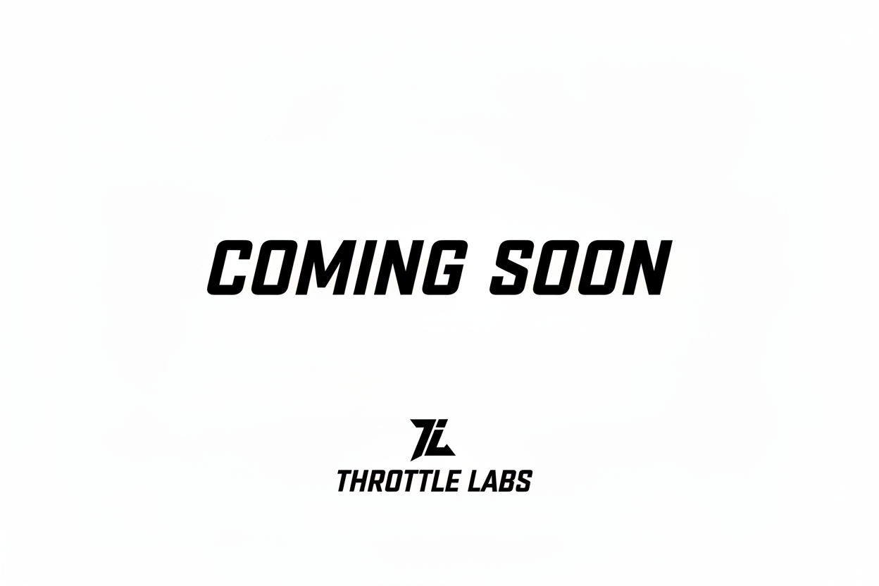 Coming Soon with Throttle Labs Logo
